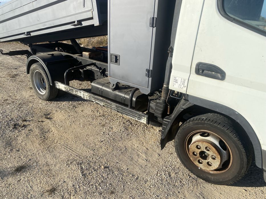 Mitsubishi canter 3c13 basculante  ano 2007 ligeira