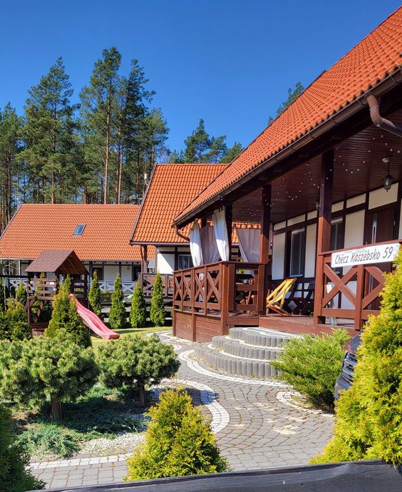 Domek nad jeziorem - Kaszuby - Załakowo - Na Gwizdówce