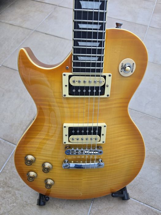 Guitarra Harley Benton Les Paul Canhoto / Esquerdino