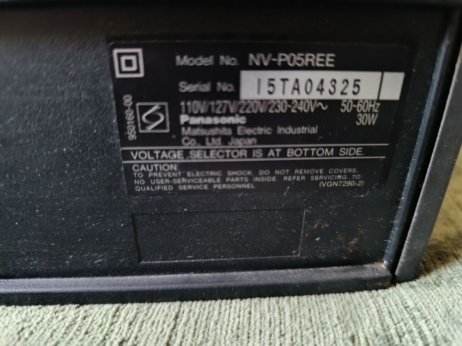 Відео програвач під відеокасету Panasonik