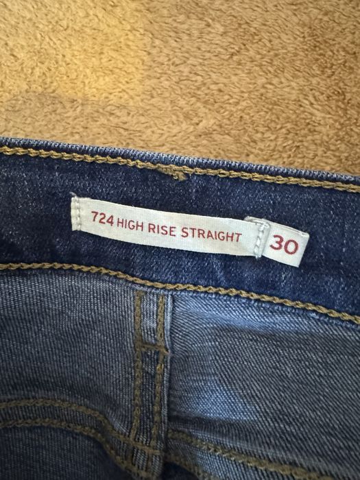 Джинси Levis High rise straight 30 розмір