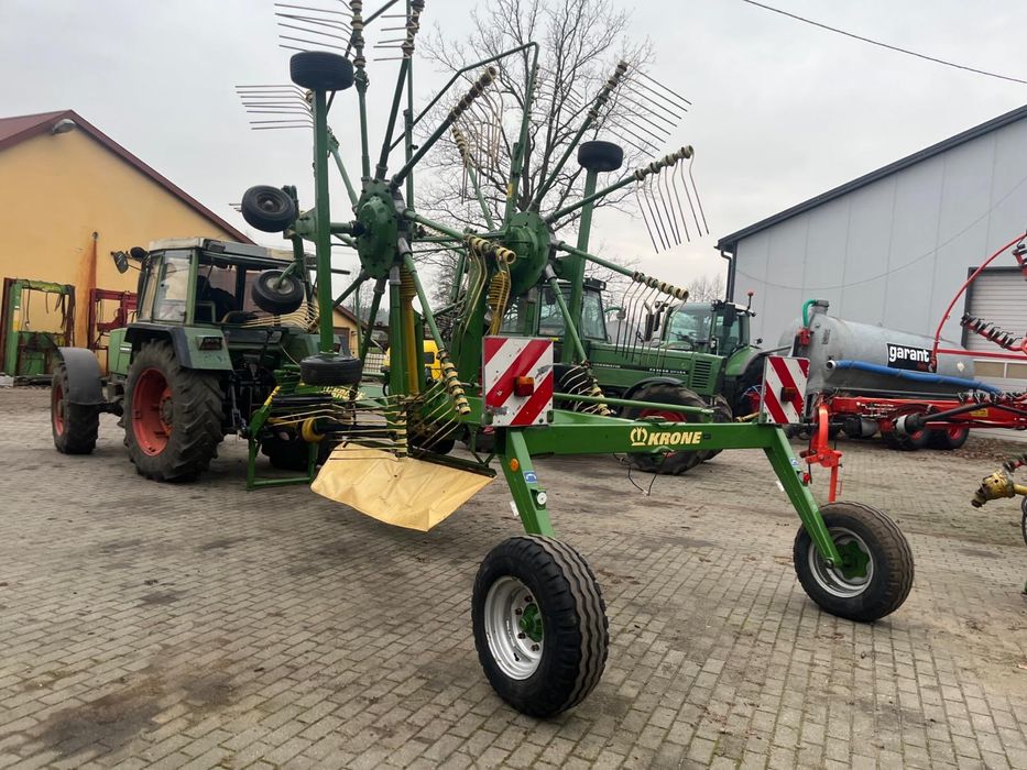 Zgrabiarka 2 karuzelowa Krone Swadro 700 zagrabiarka rok 2008
