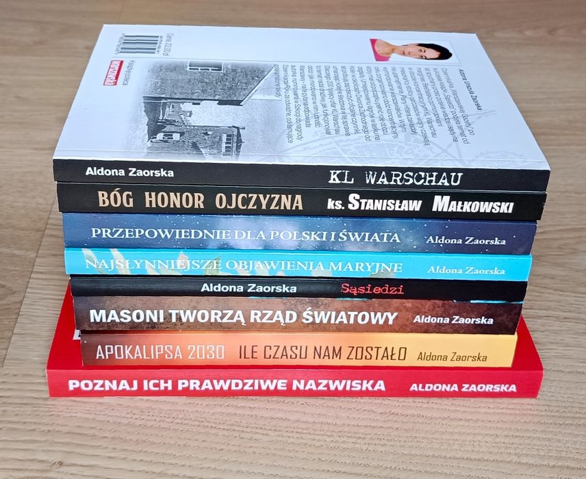 Aldona Zaorska - zestaw komplet 8 książek