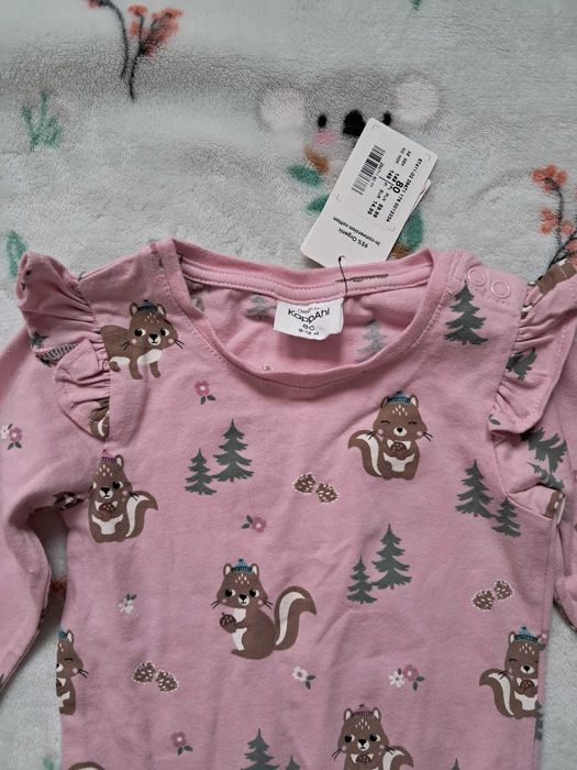 Nowe body KappAhl 80 różowe