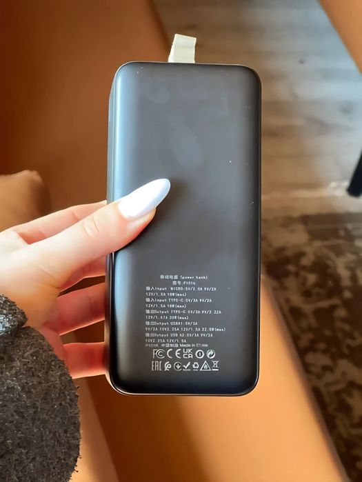 Павербанк 100000 mah powerbank AWEI J86A 22.5w быстрая зарядка