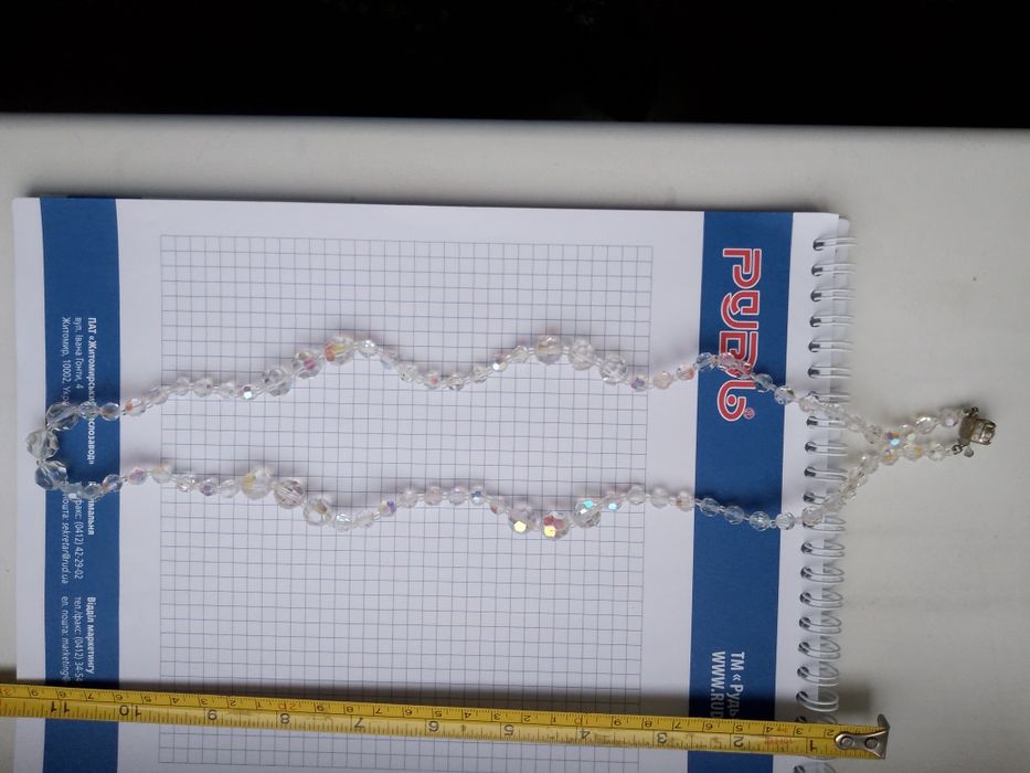 Бусы чешское стекло СССР