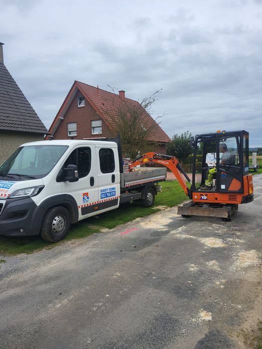 Usługi minikoparka , koparka kołowa 17 ton , ładowarka kołowa, Wrocław