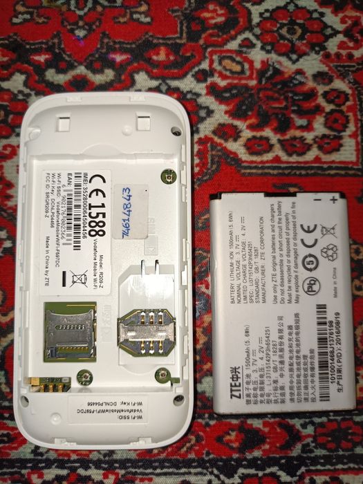 Hotspot móvel Wi-Fi R209Z cartão sim desbloqueado, como novo compatível com 3G e DC-HSPA