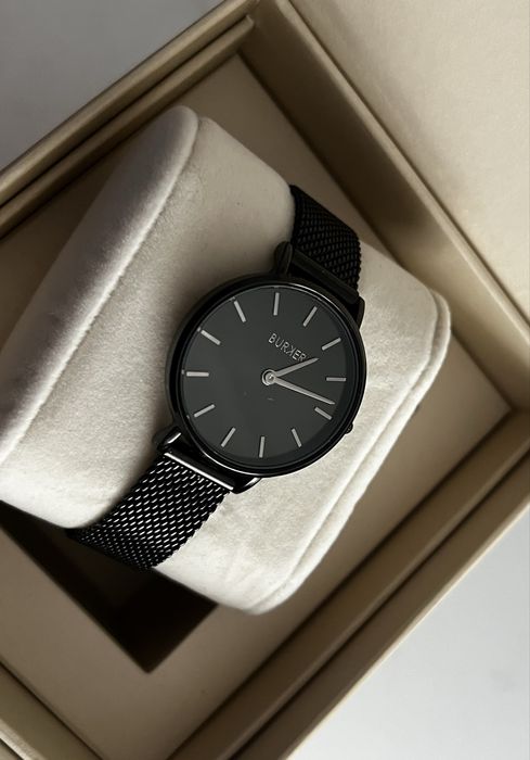 Жіночий Годинник Burker Watches Ruby Чорний