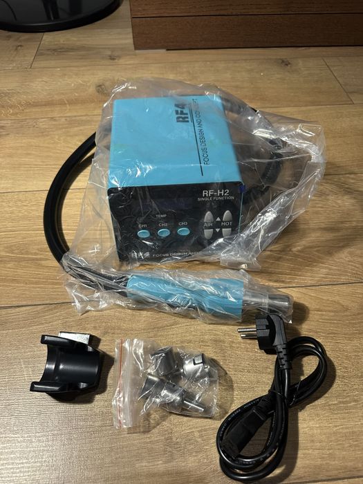 Stacja lutownicza Gorące Powietrze 1000W RF4 RF-H2 Hot-Air Spawarka
