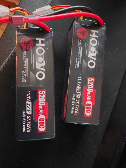Аккумулятор HOOVO 11.1V 80C 5200mAh 3S LiPo Комплект 2ш