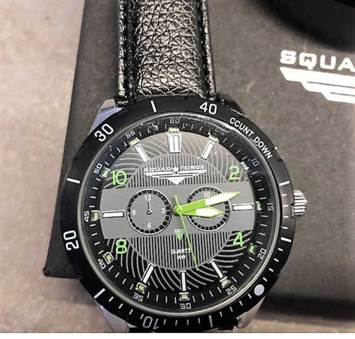 Zegarek-Seria Limitowana ! „ SQUAD FORCE ” For Men Watch.