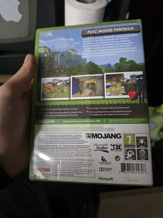 Minecraft Edition xbox 360 słaby stan