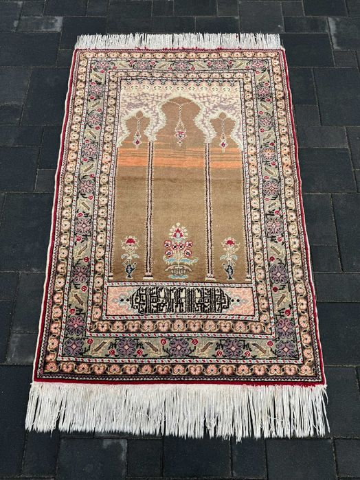 Turecki Kayseri Dywan Ręcznie Tkany Wełniany 157x92