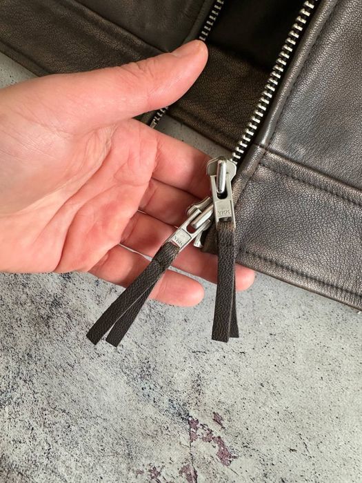 Новая кожаная куртка Jack & Jones оригинал Размер 3XL