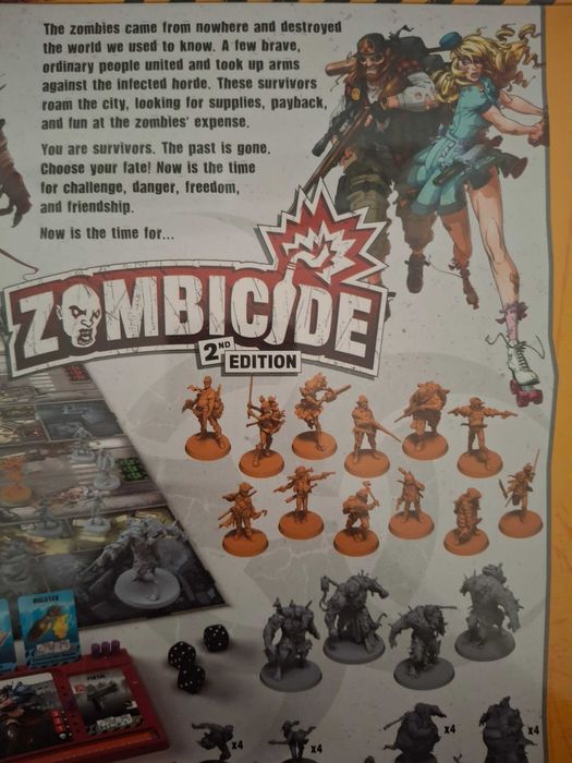 Jogo de tabuleiro / Boardgame Zombicide 2nd Ed.