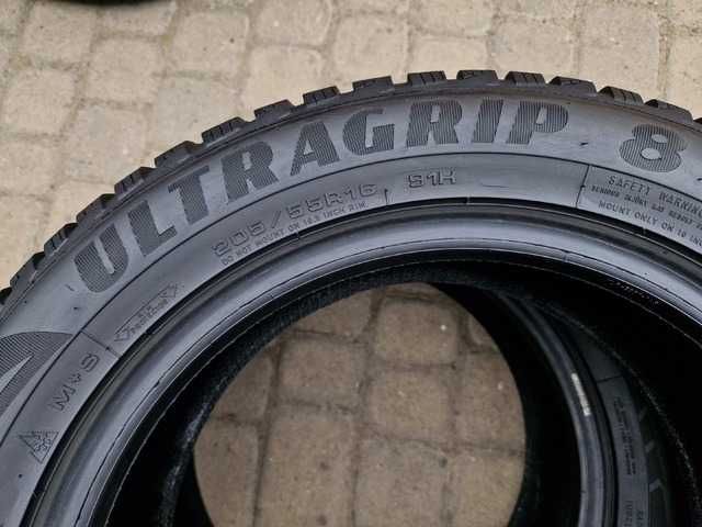 205/55R16 Goodyear UltraGrip 8 Шини/Колеса/Зимові Склад шин