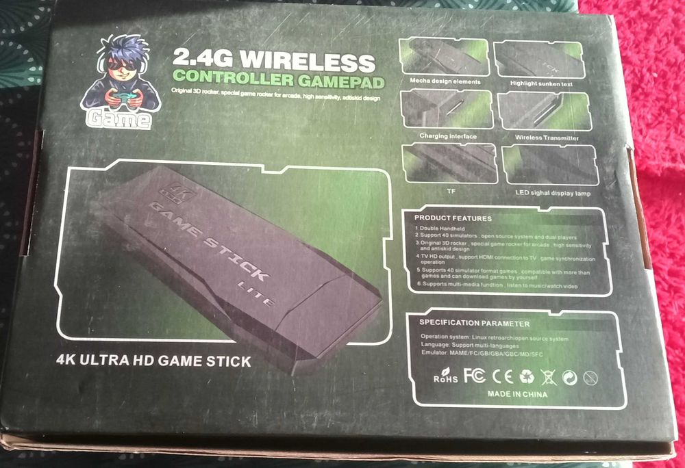 Consola jogos nova
