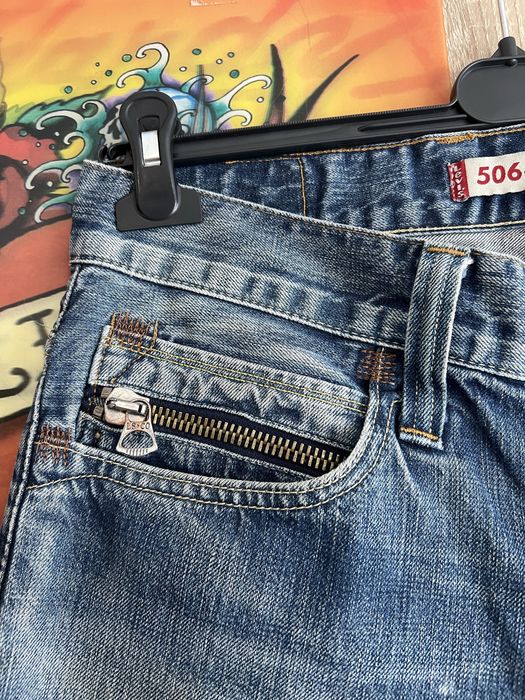 Spodnie jeansowe Levi’s 506 japan style y2k  denim Swag
