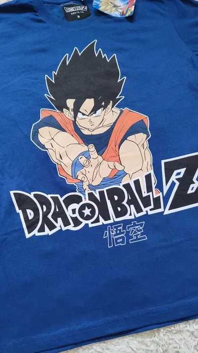 Nowy t-shirt bluzka Dragon Ball Z Songo Son Goku roz. M granatowa
