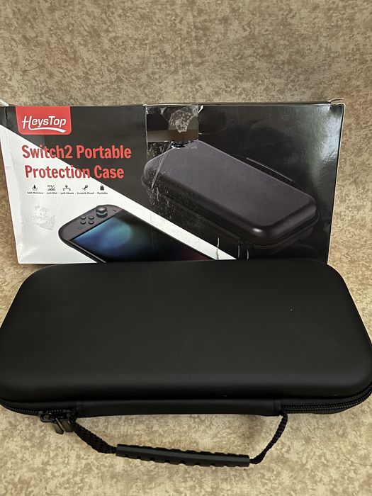 Защитный чехол-кейс Heystop 4-в-1 для Nintendo Switch / Switch OLED (Комплект)