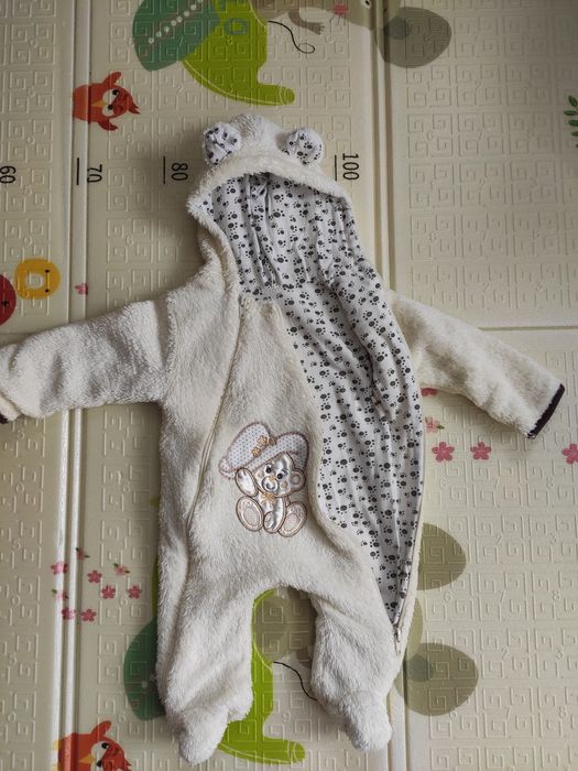 Чоловічки теплі дитячі 0-3 місяці