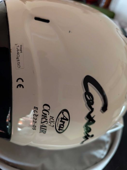 Capacete Arai RX-7 Corsair (Tamanho L) + 2 Viseiras Impecáveis