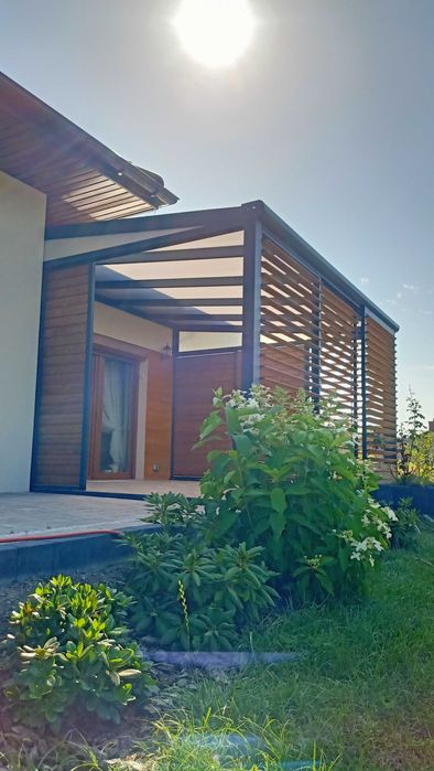 Zadaszenie tarasu, pergola ogrodowa, carport, aluminiowa, lamele