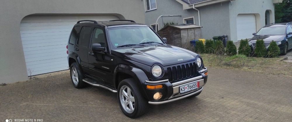 Jeep Cherokee JEEP CHerokee 2,8CRD 4x4 Climatrnic skórzana Tapicerka Orurowany