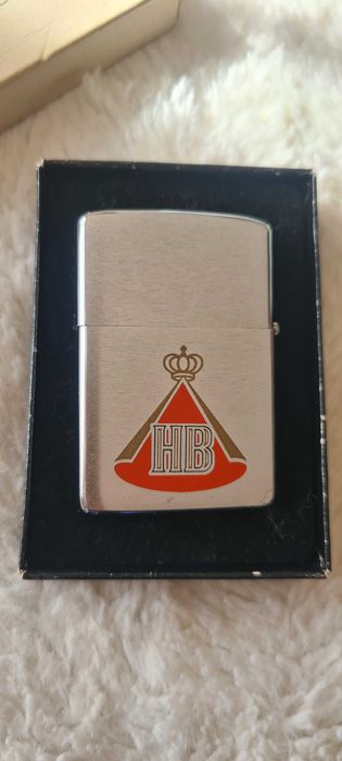 Zapalniczka Zippo HB 1980r. Dwustronna
