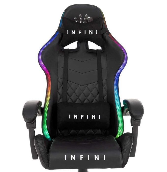 Fotel Gamingowy Gracza Infini RGB LED