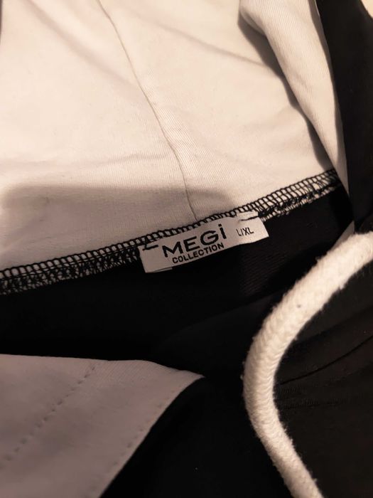 Bluza damska czarna z kapturem