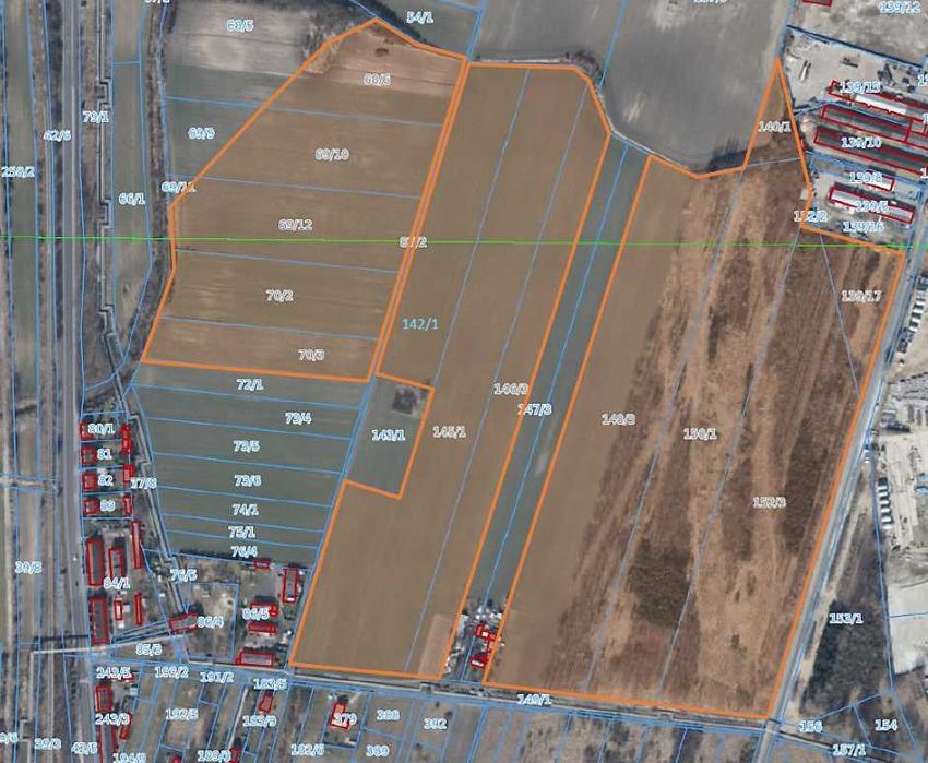 Konin (ob. Maliniec) - teren inwestycyjny