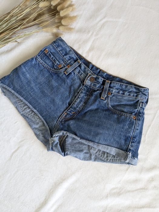 Levi's 505 krótkie spodenki jeansowe W28