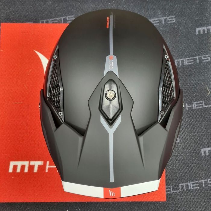 Мото шолом MT helmets streetfighter sv s шлем стрітфайтер чорний мат