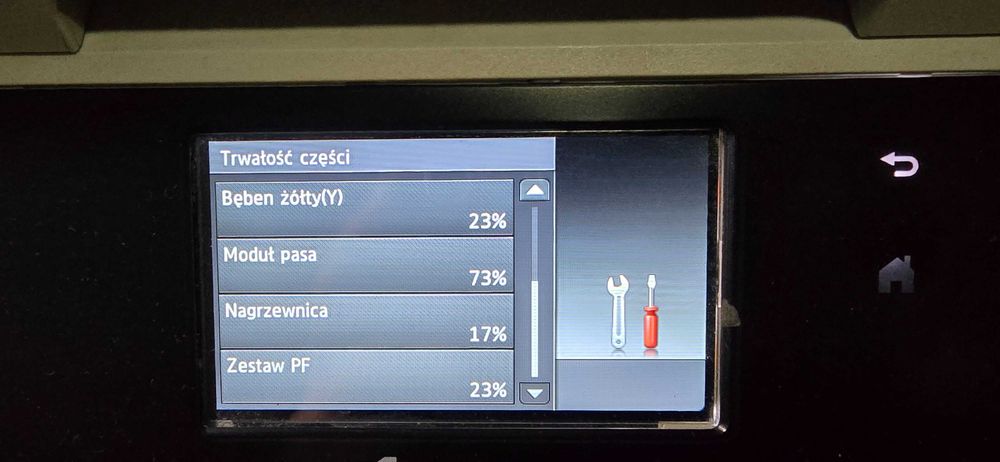Uszkodzona drukarka laserowa Brother MFC-9340CDW
