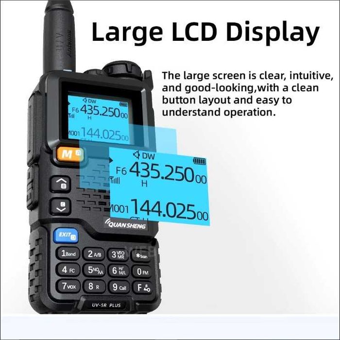 Радіостанция Рація Quansheng UV-K5(8) (UV5R Plus)