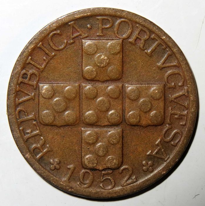 Republica Portuguesa - XX Centavos 1952 - Bonito MBC