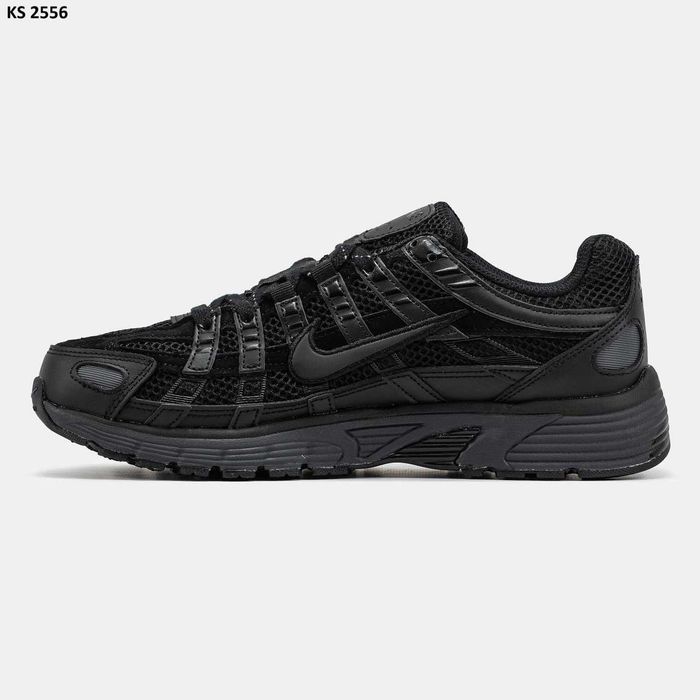 Чорні кросівки Nike P-6000 Triple Black