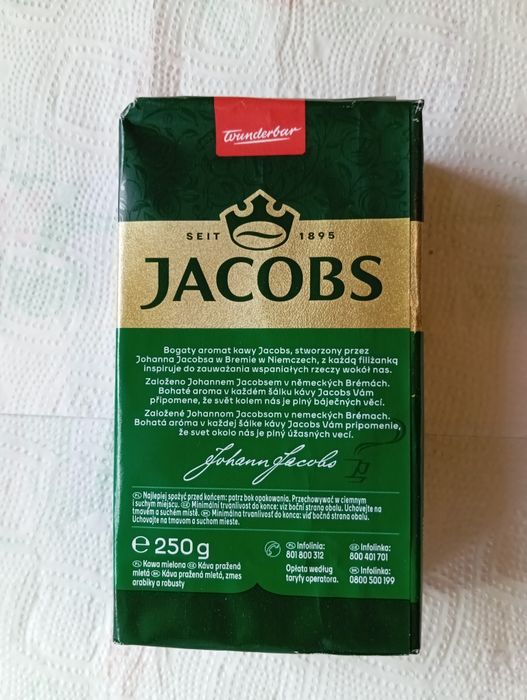 Jacobs Kronung kawa mielona 250g 8 szt