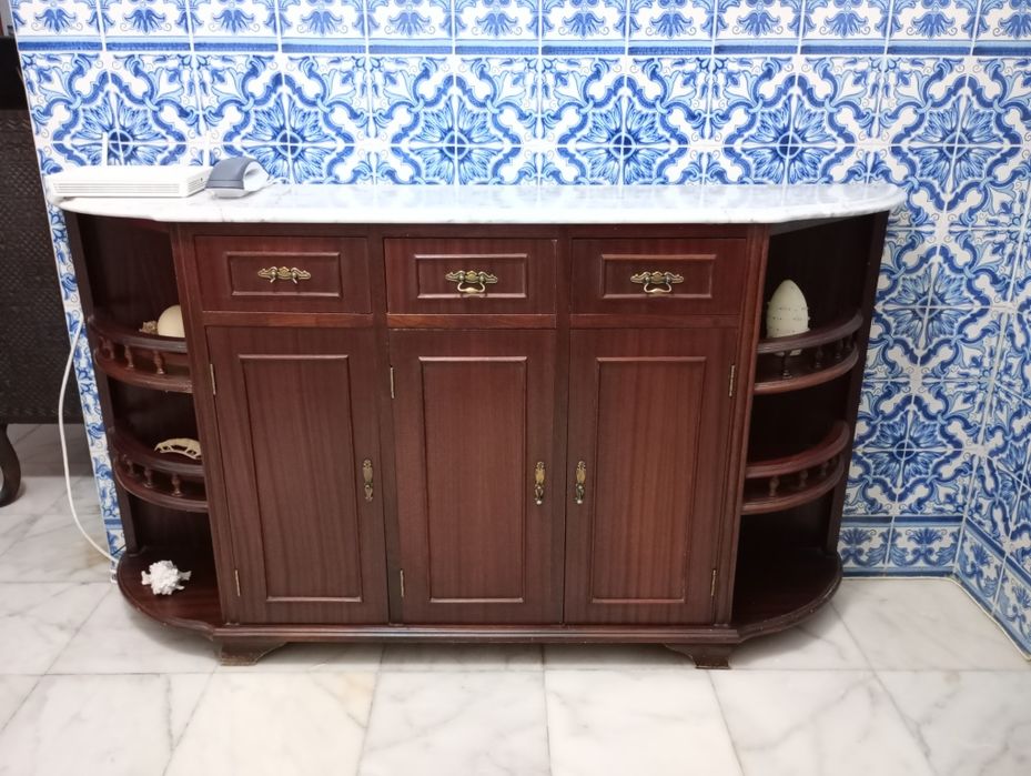 Conjunto Cómoda e Espelho