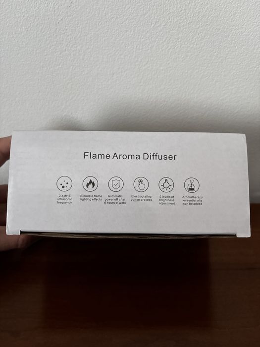 Difusor de Aromas com Efeito Lareira NOVO