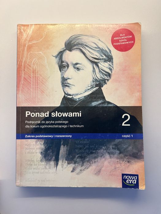 polski klasa 2 cz.1 ponad slowami zakres podstawowy i rozszerzony