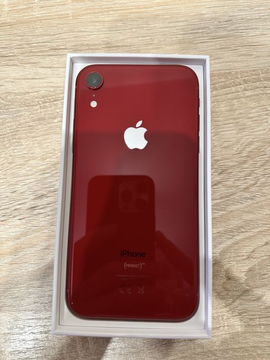 Iphone XR product RED stan idealny Bateria 100% Pełen zestaw