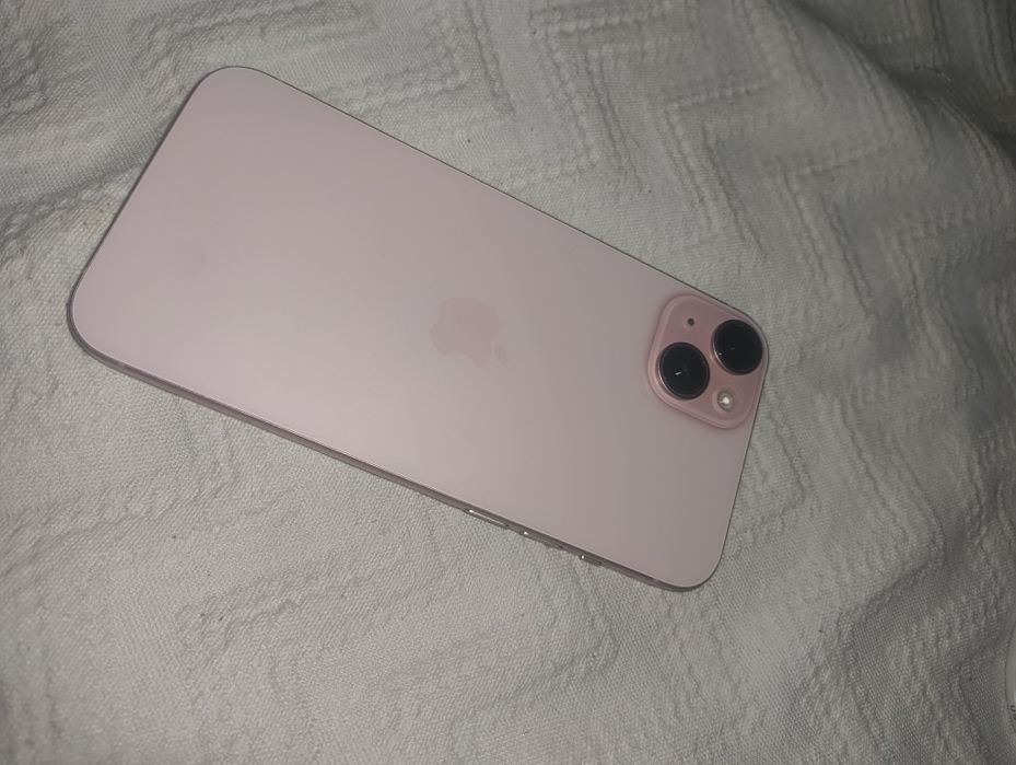 Iphone 15plus como novo rosa