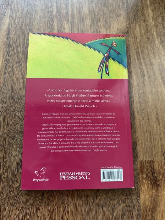 Livro “Como Ser Alguém” de Hugh Prather