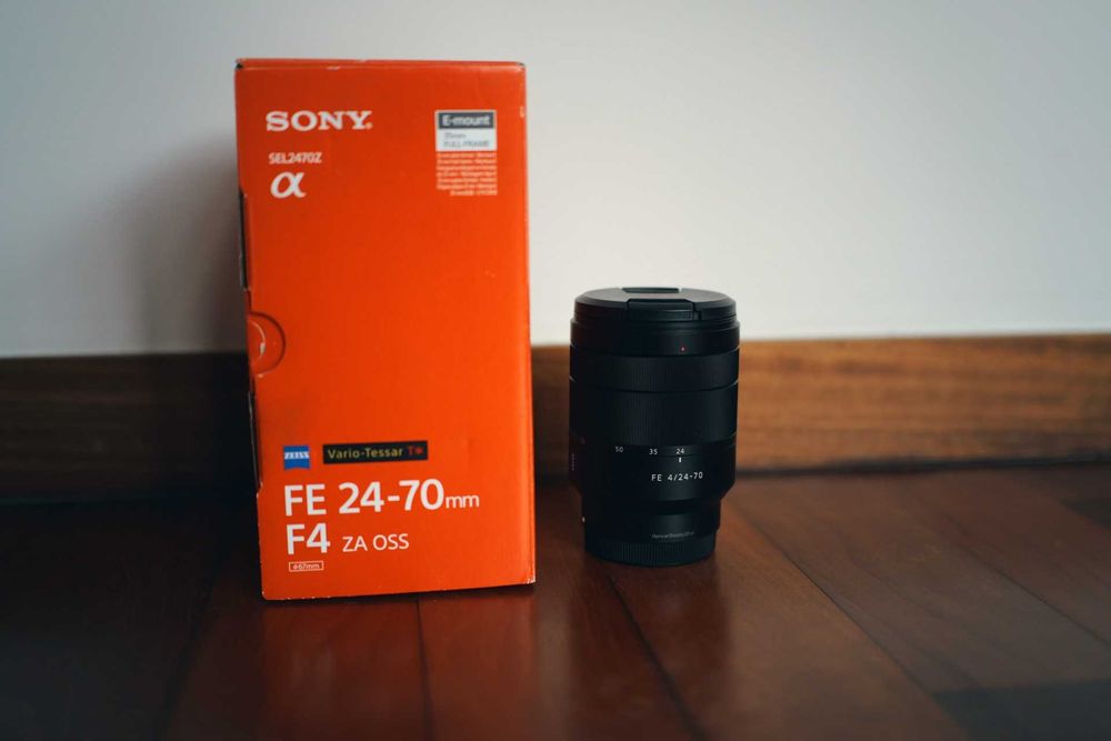 Lente Sony Zeiss FE 24‑70mm f/4 ZA OSS