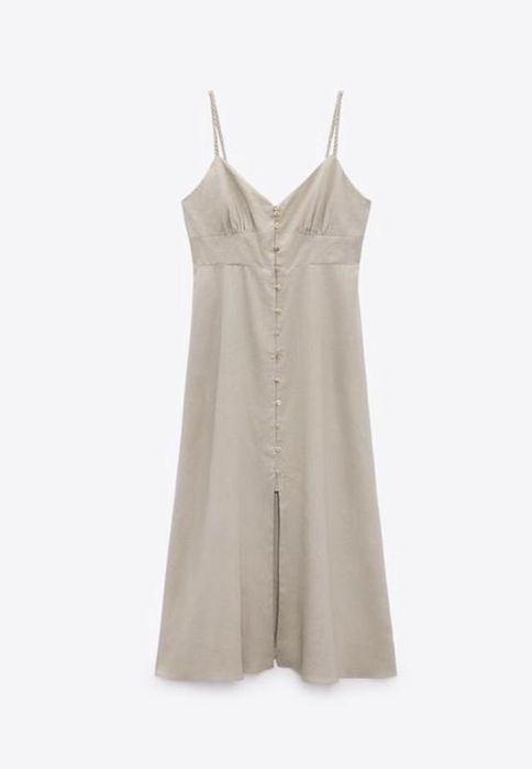 Сарафан zara льон