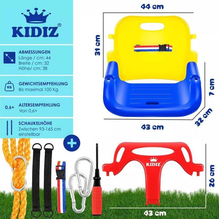 Nowa huśtawka / bujak / krzesełko / fotelik /siedzisko / KESSER !8966!