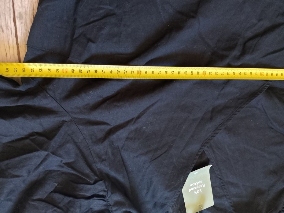 Nowa lniana sukienka kopertowa H&M r.XL